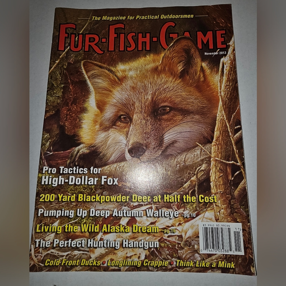 Fur Fish And Game Magazine Set Of 3